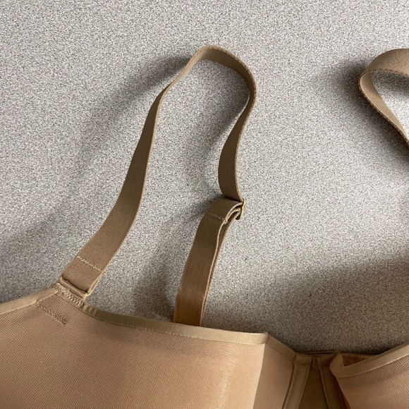 Cuup The Demi Bra 40F Nude Spacer Underwire Unlined Womens - Picture 2 of 8